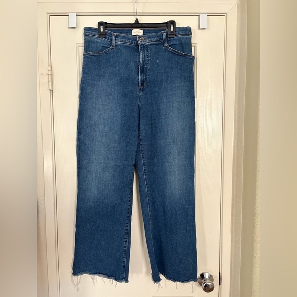 Favorite Daughter THE MISCHA SUPER HIGH RISE WIDE LEG ANKLE size 33 - Picture 3 of 6